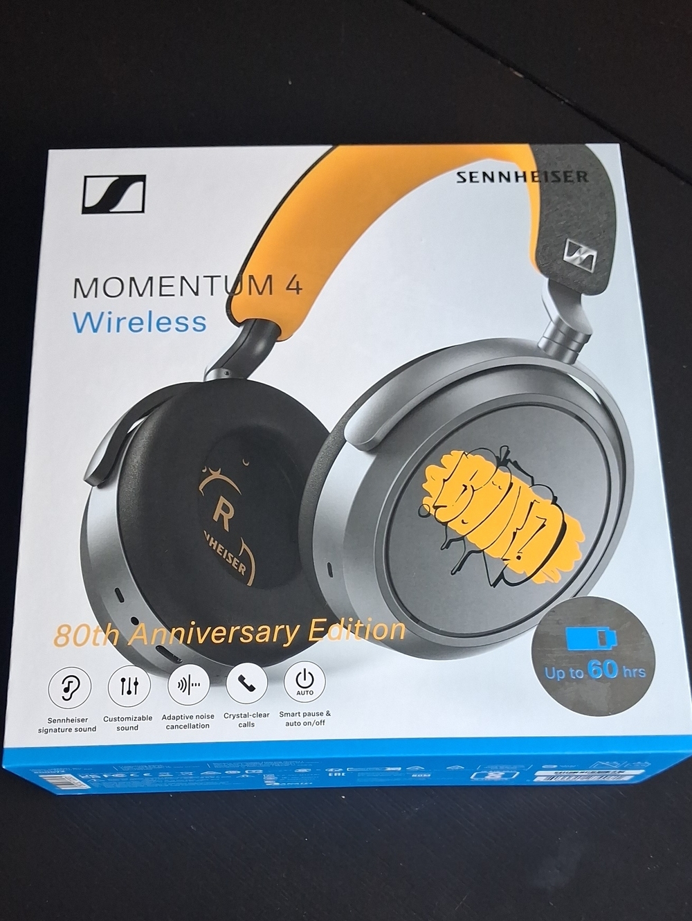 Sennheiser Momentum 4 Wireless Headphones - 80th Anniversary Edition